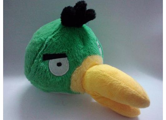 Angry Birds  green Boomerang bird 7`` plush