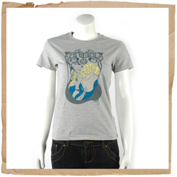 Animal Acacia Tee  Grey Marl