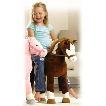 Animal Alley 64cm Standing Horse - Brown
