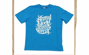 Animal Assur Jnr Tee Blue