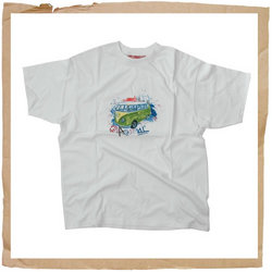 Animal Baker Tee White