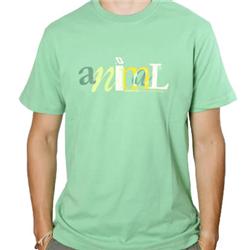 animal Baver SS T-Shirt - Bean Green