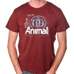 animal Berger T-Shirt - Henna
