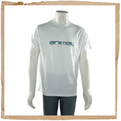 Animal Berk Basic Tee White