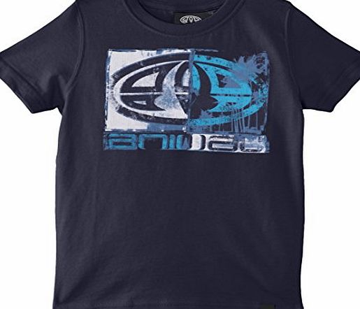 Animal Boys Handle T-Shirt, Blue (Indigo), 9 Years (Manufacturer Size:Small)