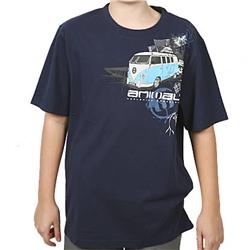 animal Boys Jnr Backbar T-Shirt - Nightshade Navy