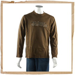 Animal Chanda Long Sleeve Tee Brown