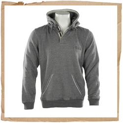 Animal Connaught Hoody Grey Marl