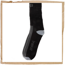Delmar Long Ski Socks Black