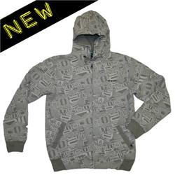 animal Dunzo Zip Hoody - Grey Marl