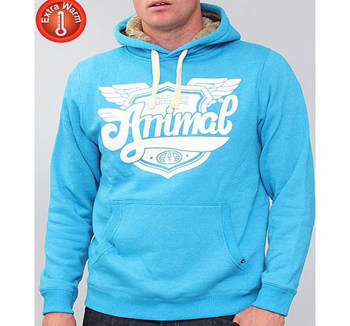 Flynn Hoody - Blue Jewel