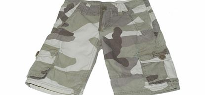 Animal Girls Animal Chuckler Walkshort. Brown Camo