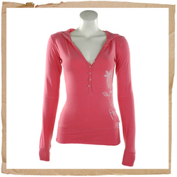 Animal Jaborosa Long Sleeve Top Pink Dessert