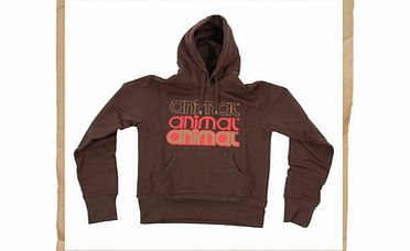 Animal Justicia Hoody Chocolate