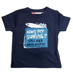 animal Kids Kawania T-Shirt - Mood Indigo