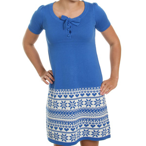 Easom Knit dress - Victoria Blue
