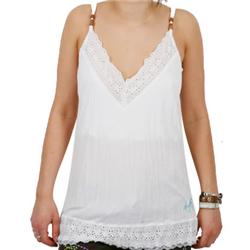 animal Ladies Gladys Strap Top - White