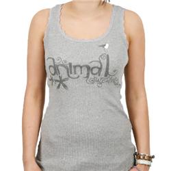 animal Ladies Gobo Vest - Grey Marl