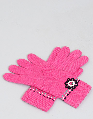 Plum Gloves - Ibis Pink