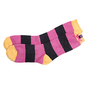 Wido Bed socks - Ibis Pink