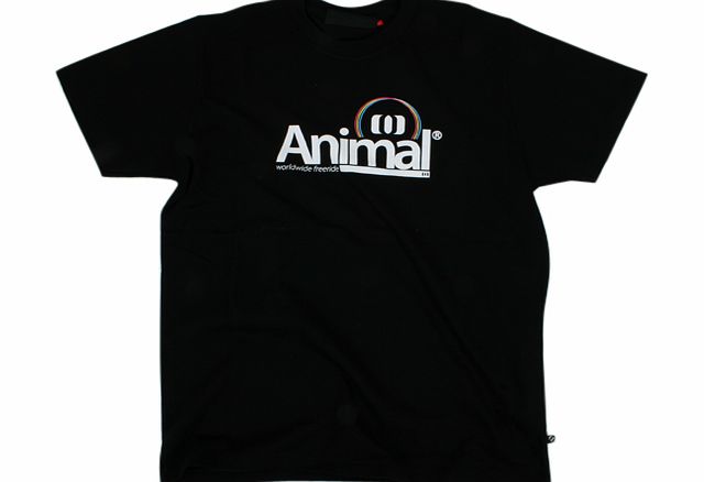 Animal Mens Animal Boomer Tee 002 Black