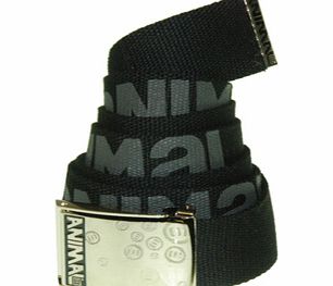 Animal Mens Animal Cannon Web Belt. Black