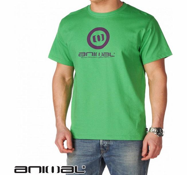 Animal Mens Animal Largs T-Shirt - Kelly Green