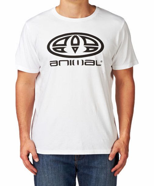 Animal Mens Animal Lenn T-shirt - White