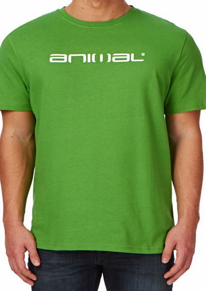 Animal Mens Animal Loyale T-shirt - Lawn Green