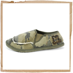 Animal Pipe Slippers  Camo