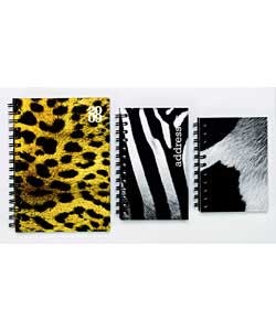 Animal Print Stationery Gift Set