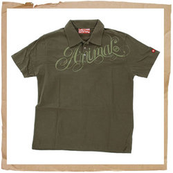 Animal Punto Polo Shirt Green