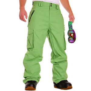 Reggie Snowboarding pants Green