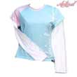 Animal Rider CBL Sleeve Layer Tee - Blue Glow