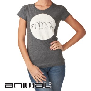 Animal T-Shirts - Animal Acey T-Shirt - Charcoal