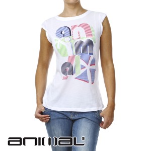 Animal T-Shirts - Animal Alfaro T-Shirt - White