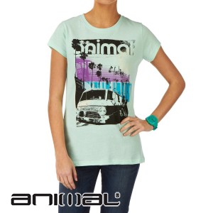 Animal T-Shirts - Animal Amella T-Shirt - Mint