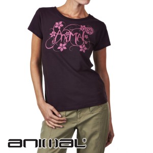 Animal T-Shirts - Animal Amero T-Shirt - Plum