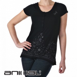 Animal T-Shirts - Animal Annona T-Shirt - Black