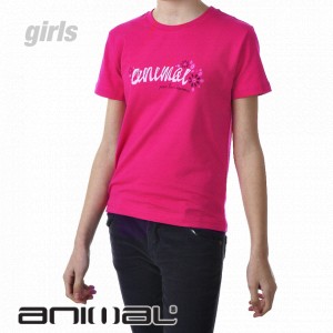 Animal T-Shirts - Animal Autumn Girls T-Shirt -