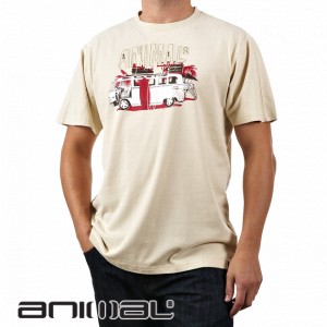 T-Shirts - Animal Babalass T-Shirt - Cream