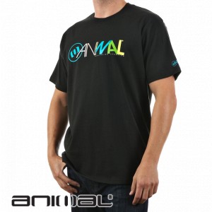 T-Shirts - Animal Barrel T-Shirt - Black