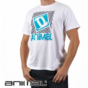 Animal T-Shirts - Animal Benny T-Shirt - White