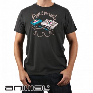T-Shirts - Animal Bez T-Shirt - Raven