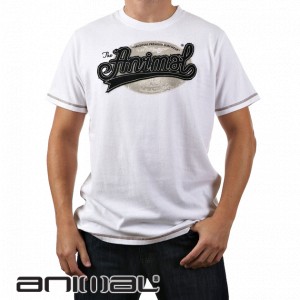 Animal T-Shirts - Animal Binnacle T-Shirt - White