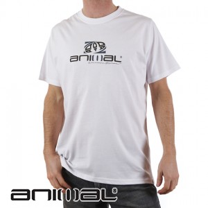 Animal T-Shirts - Animal Bogus T-Shirt - White