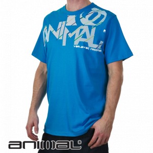 Animal T-Shirts - Animal Bower T-Shirt - Surf Blue