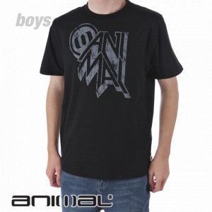 Animal T-Shirts - Animal Bude Boys T-Shirt - Black