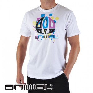 Animal T-Shirts - Animal Carey T-Shirt - White