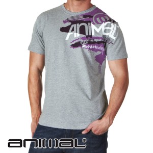 Animal T-Shirts - Animal Chater T-Shirt - Grey